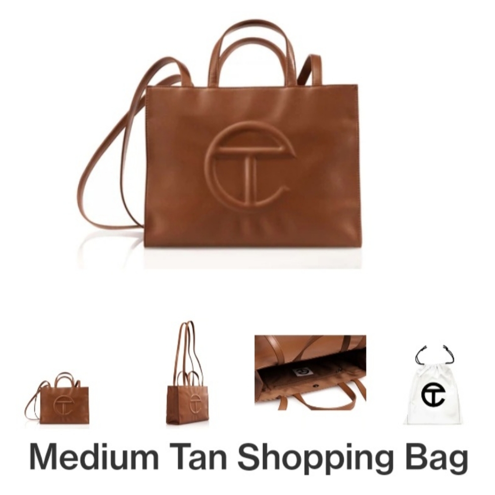 Telfar Bag Medium Tan
